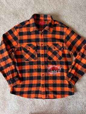 シャツ Supreme Chamois Shirt Supreme | Shirts | Supreme White Tree Camo Chamois Shirt Large Fw